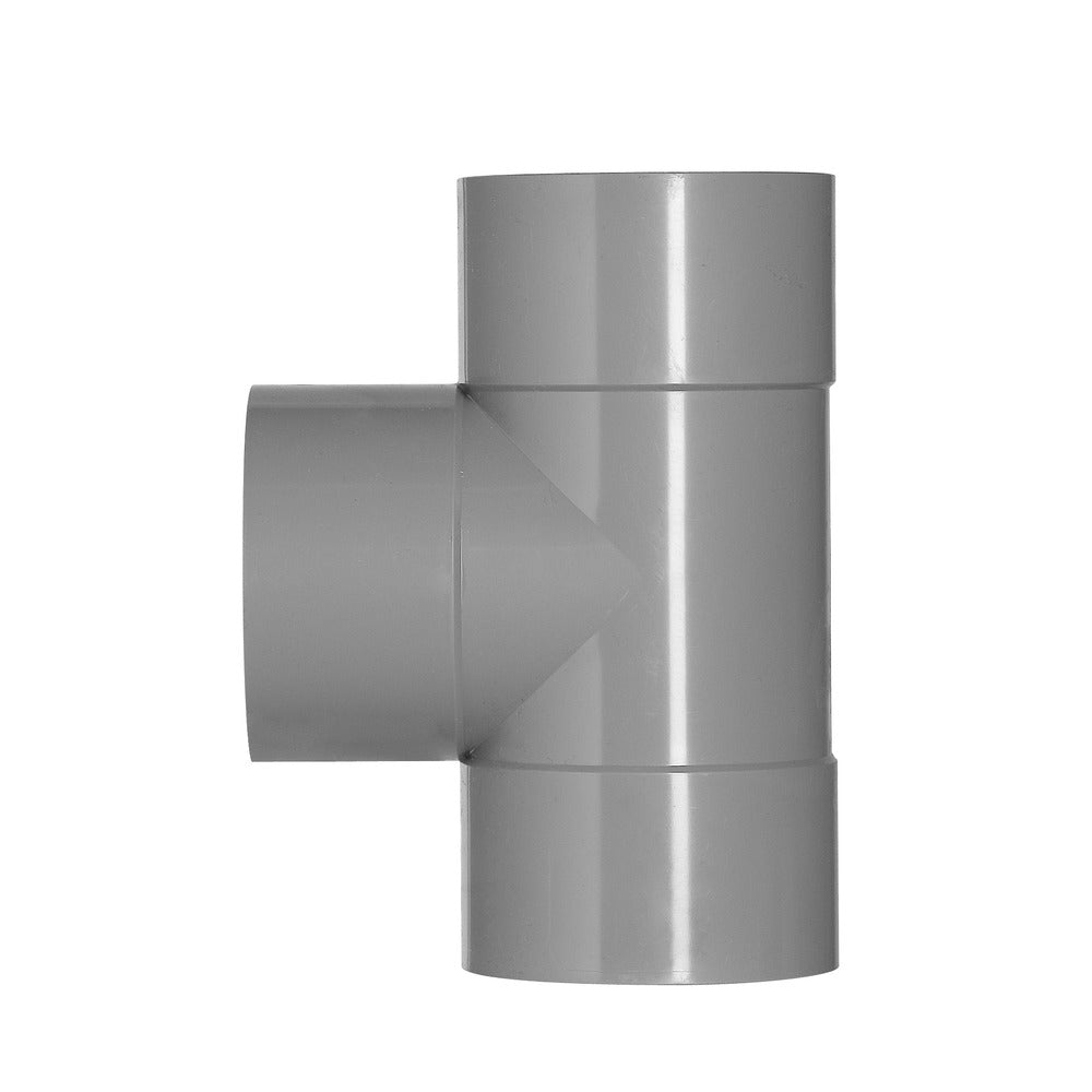 T-Stuk PVC 3x lijmmof wanddikte 3,2 mm Ø 40 mm 87° KOMO-keur-050157