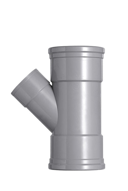 Martens PVC T-stuk 2x Manchetmof/1x lijmmof 3,2mm 110mm 45°-050521