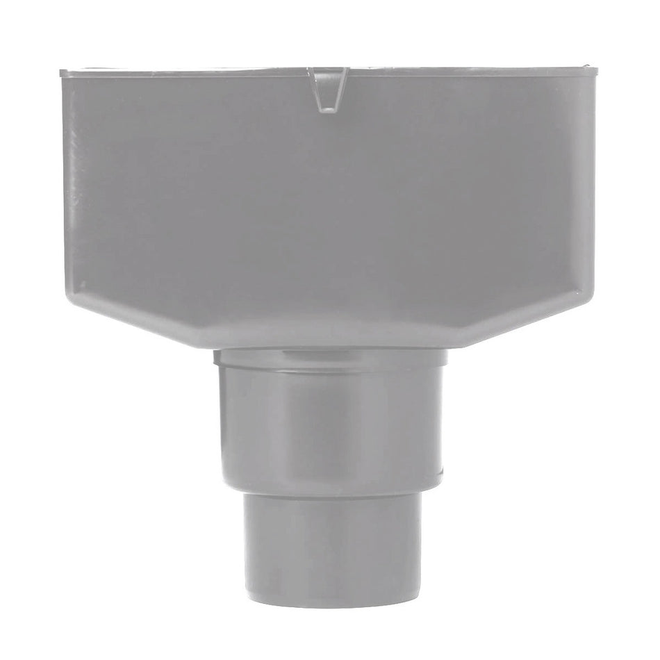 Vergaarbak PVC model L Ø 80/100 mm 235x230x122 mm met overloop-051152