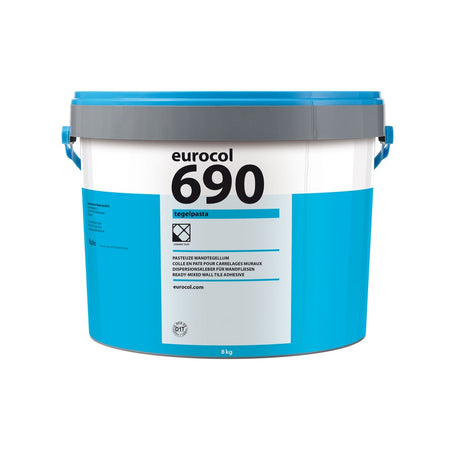 Eurocol 690 Tegelpasta Wand Gebroken Wit 8kg-062356