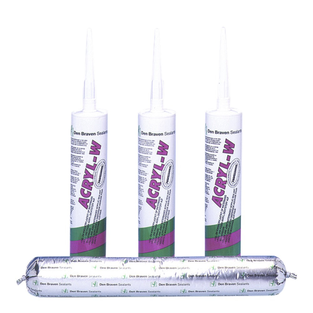 Zwaluw Acrylaatkit Acryl-W Bruin 310ml-062569