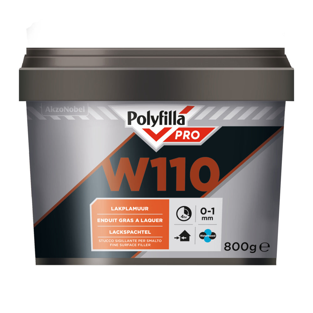 Polyfilla Pro W110 Lakplamuur-10000112