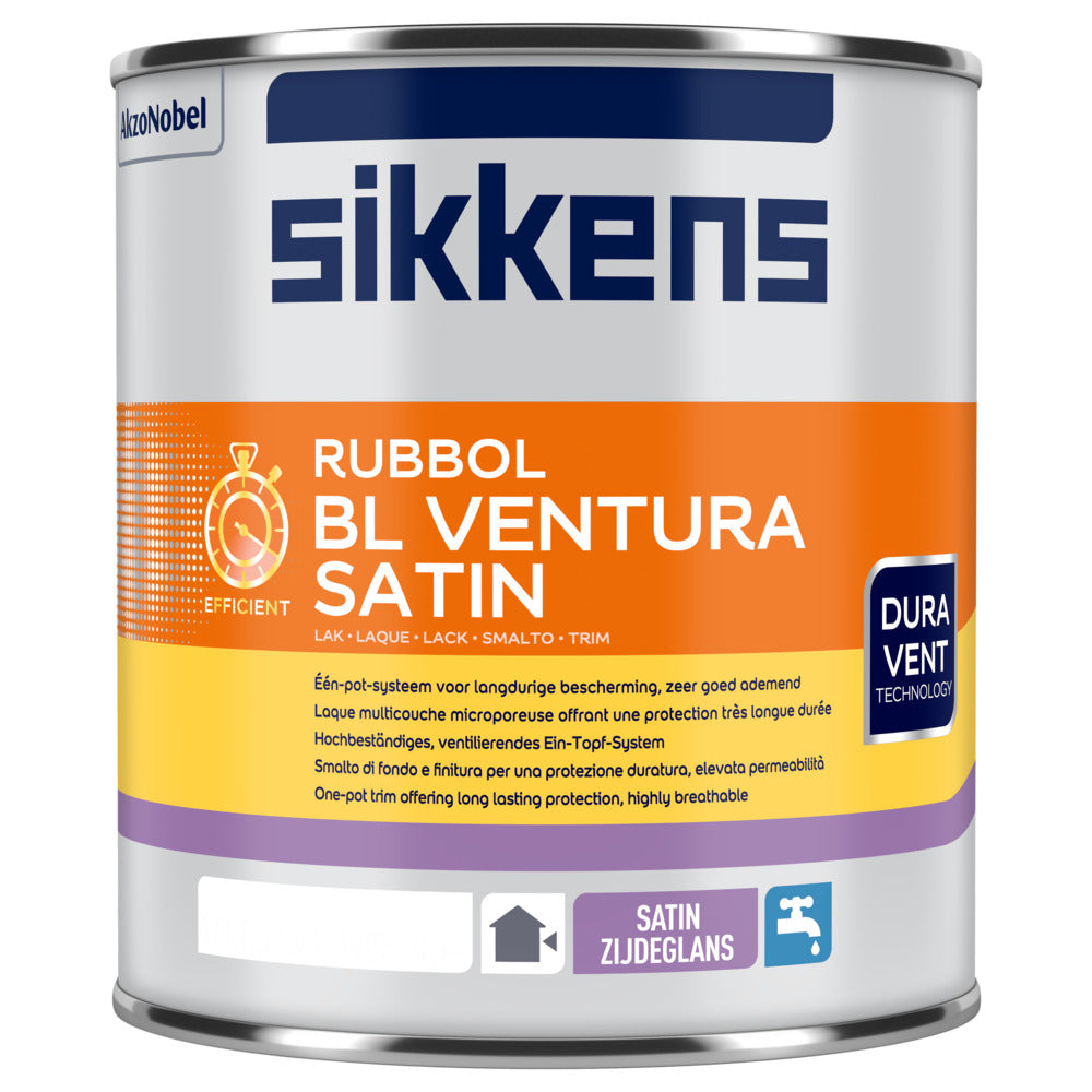 Sikkens Lak Rubbol BL Ventura Satin Mengbasis W05 1L-10000113
