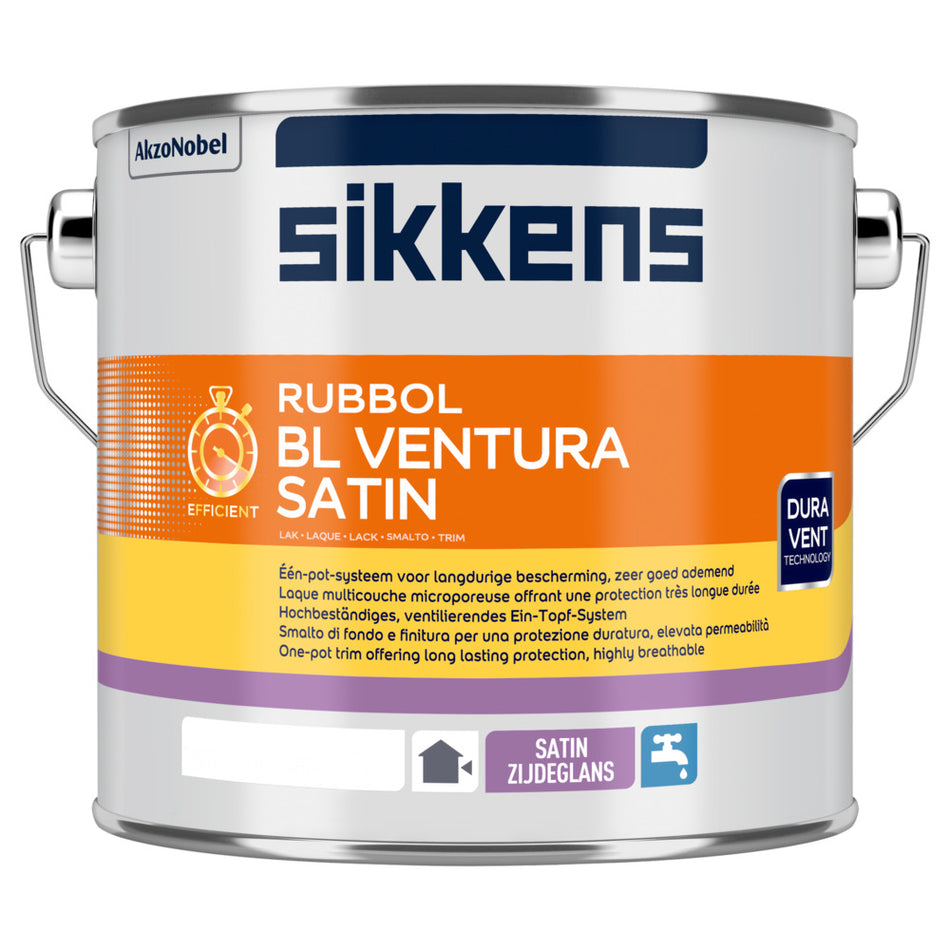 Sikkens Lak Rubbol BL Ventura Satin Mengbasis N00 2,325L-10000116