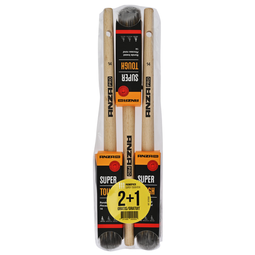 Anza Pro Alkydkwast Super Tough R14 2+1st-10000384