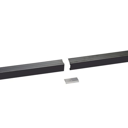 Roval Daktrim Standaard Aluminium Zwart 45x45mm 2,5m-10000566