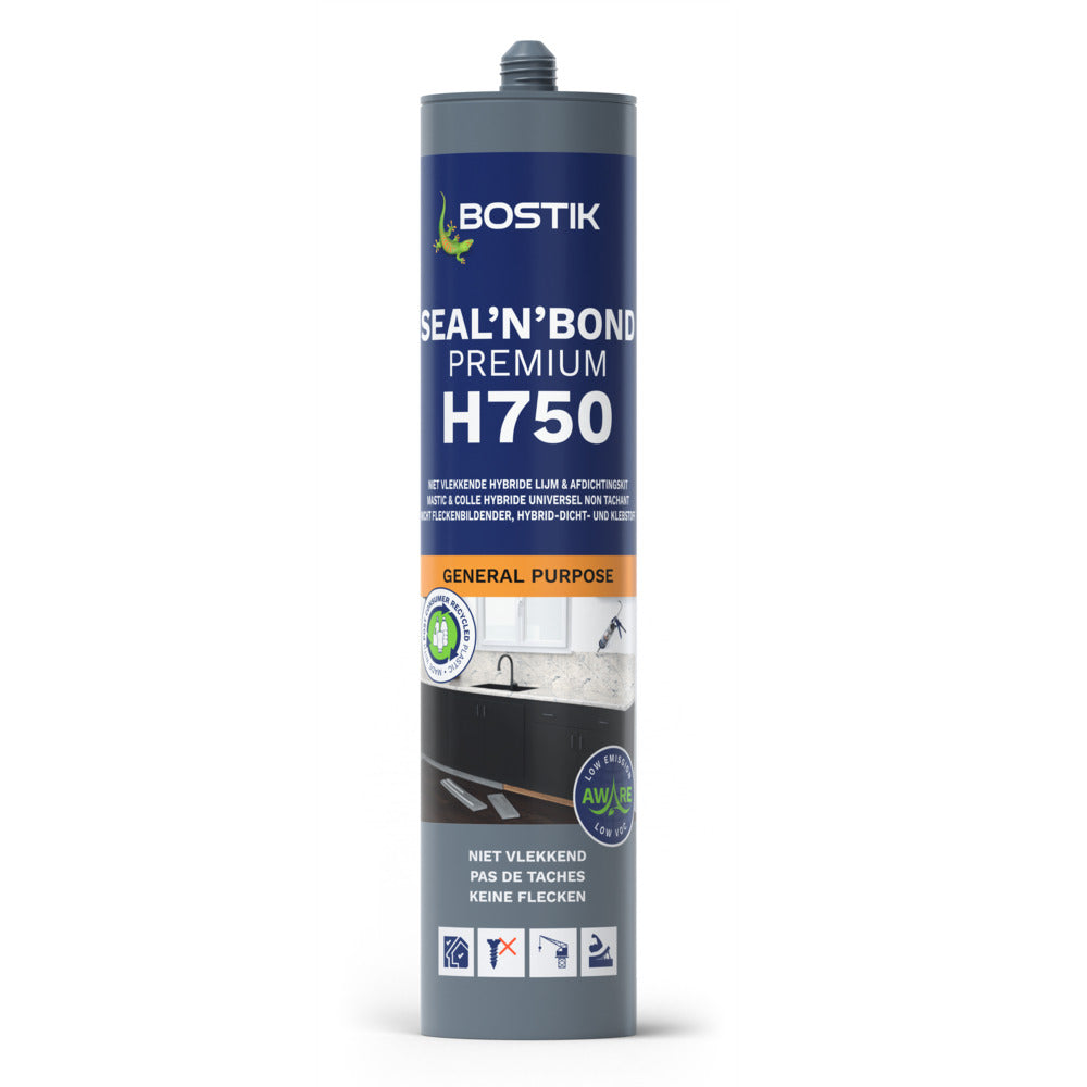 Bostik H750 SealNBond Grijs 290ml-10000921