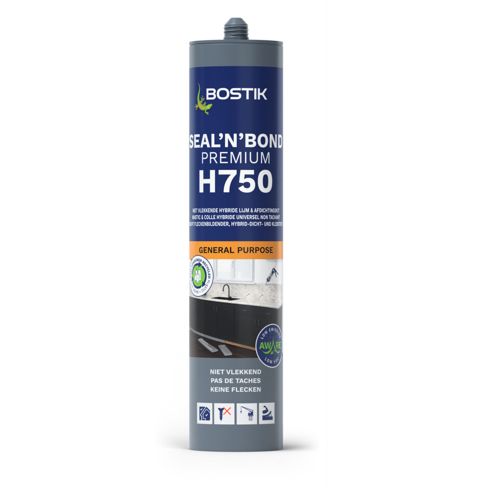 Bostik H750 SealNBond Wit 290ml-10000923