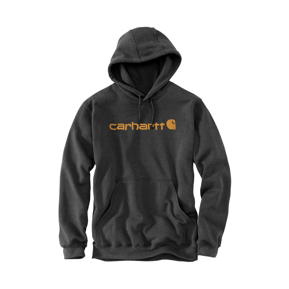 Carhartt Hoodie Signature Logo Antraciet-10000957