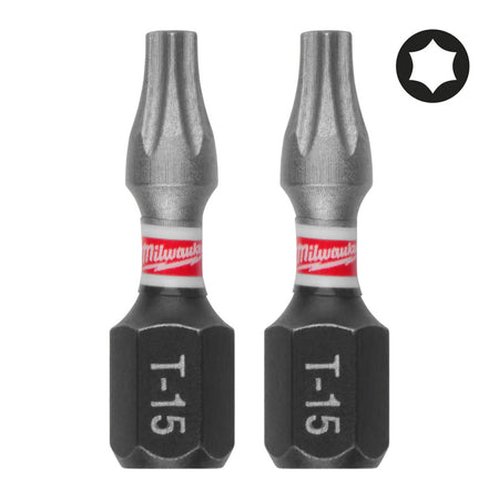Milwaukee Schroefbit SHOCKWAVE TX15 25mm 3st-10000973