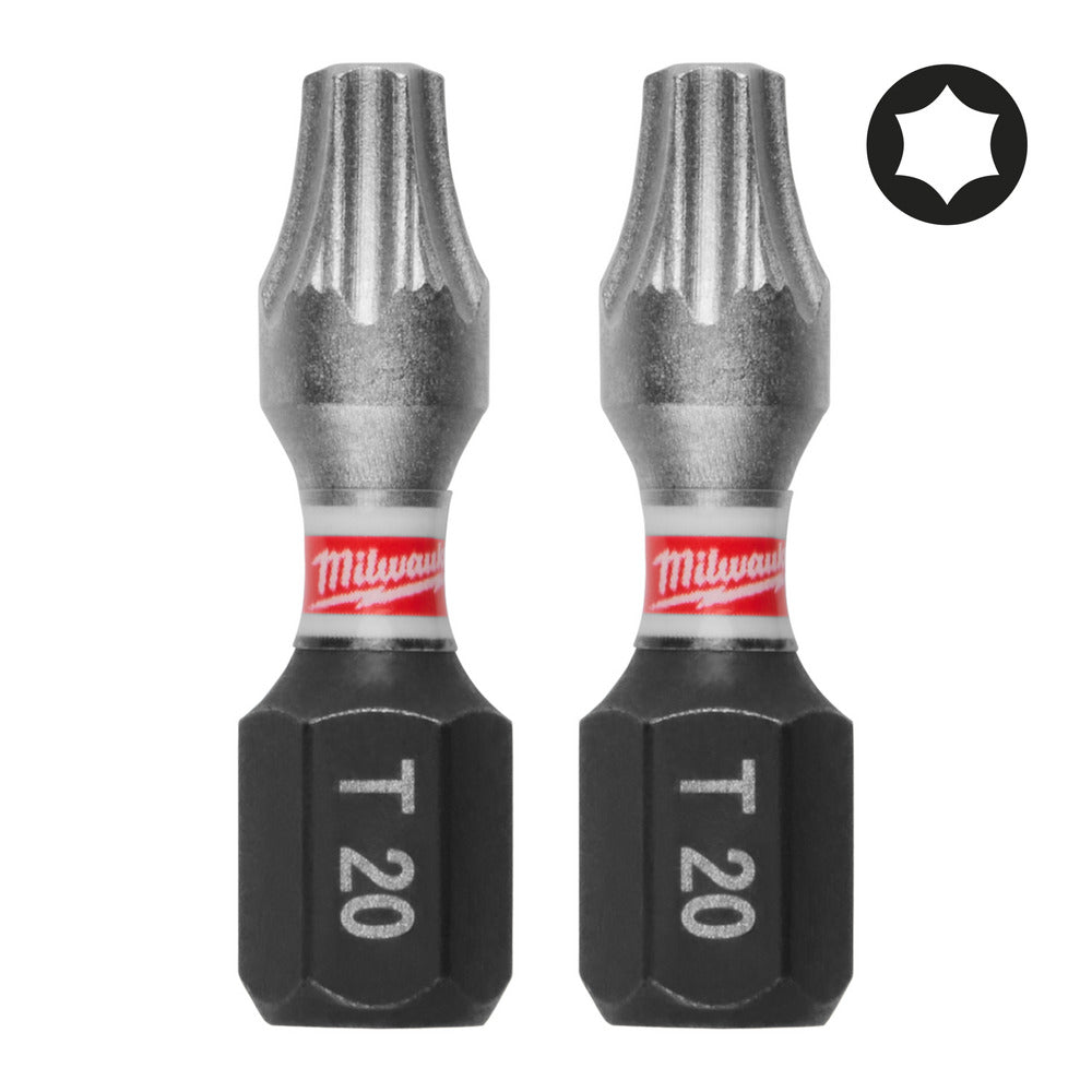 Milwaukee Schroefbit Shockwave TX20 25mm 3st-10000974
