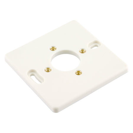 Q-Link Montageplaat 1-voudig Met Felsmoer M4 Polarwit-10001033