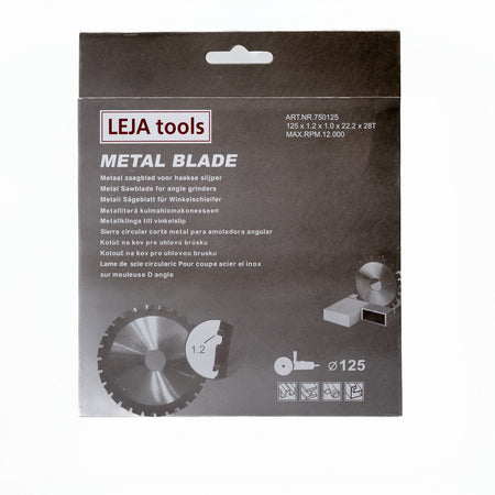 Leja Tools Metaalzaagblad 125x22.2x1.2mm-10001079