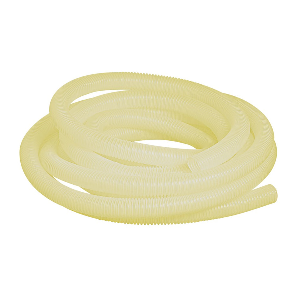 Elektrabuis flexibel PVC 5/8'' crème KEMA-keur in geribde uitvoering 100 meter-115492