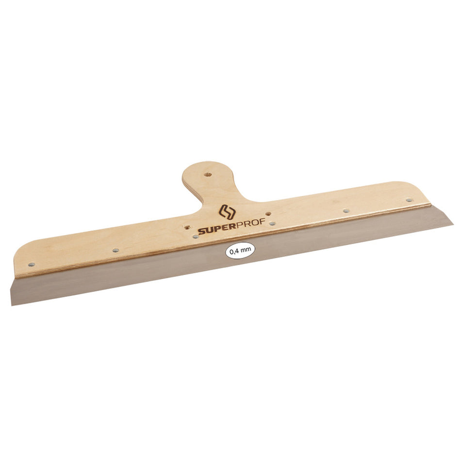 Super Prof Spackmes RVS Met Houten Greep 250mm-117000