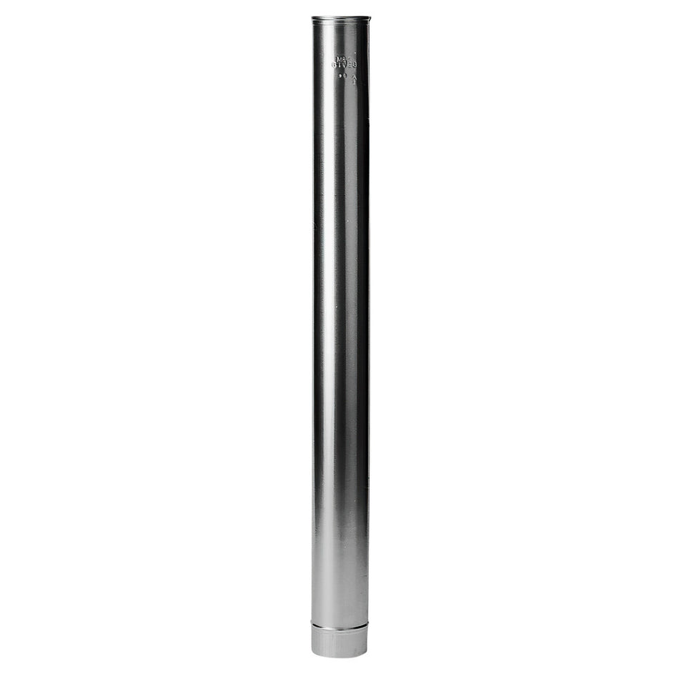 Burgerhout Pijp Rookgasafvoer Aluminium Ø100mm 1m-117663