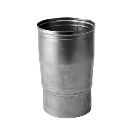 Burgerhout Verloopstuk Rookgasafvoer Aluminium Ø90-100mm-118073