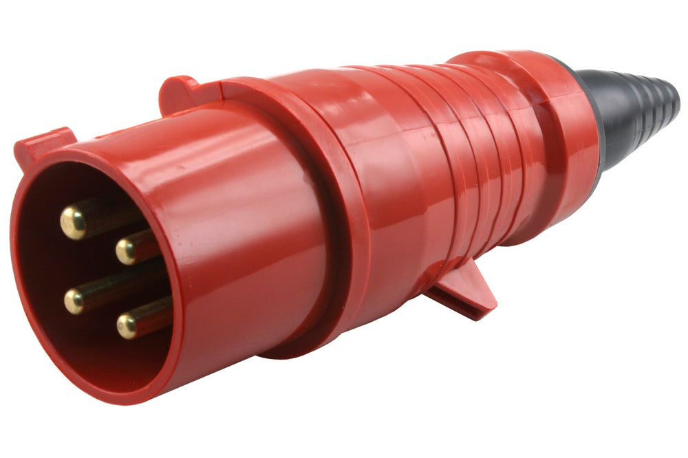 ABL Stekker Kracht Twist 3-Polig+E Rood IP44 32A-157293