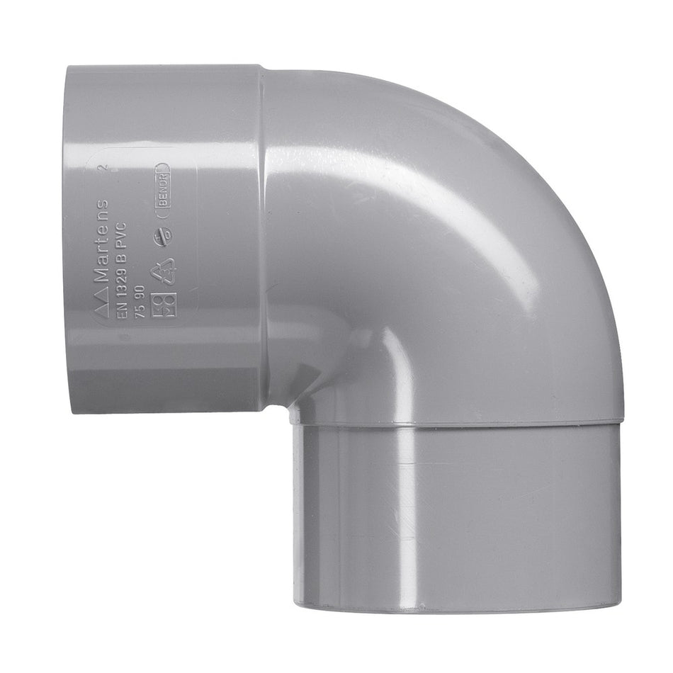 Martens PVC Bocht Lijmmof/spie 3,2mm 90°-228180