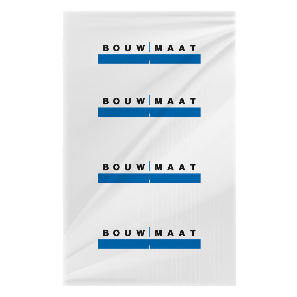 Bouwmaat Puinzak 50x80cm transparant 120 mµ-258920