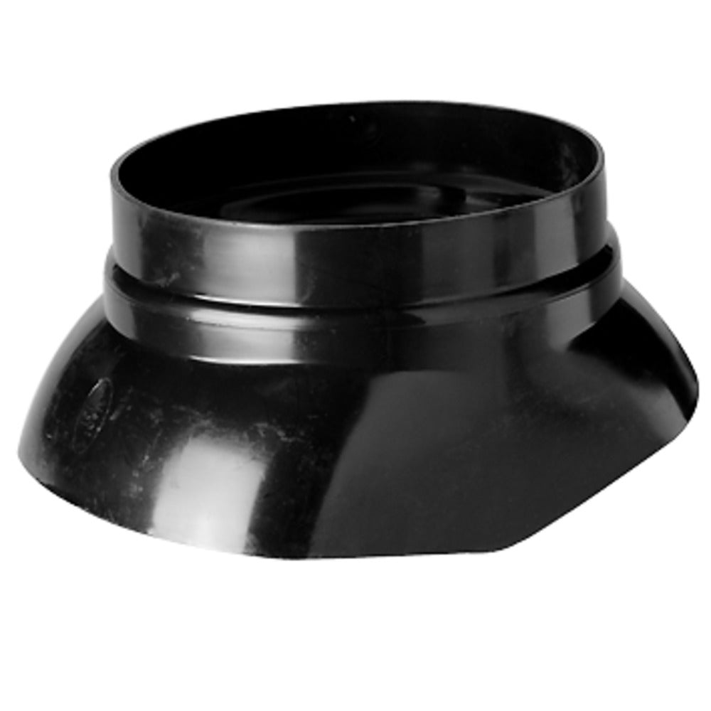 Ubbink Multivent Schaal Kunststof Zwart 5-55° Ø131mm-311179