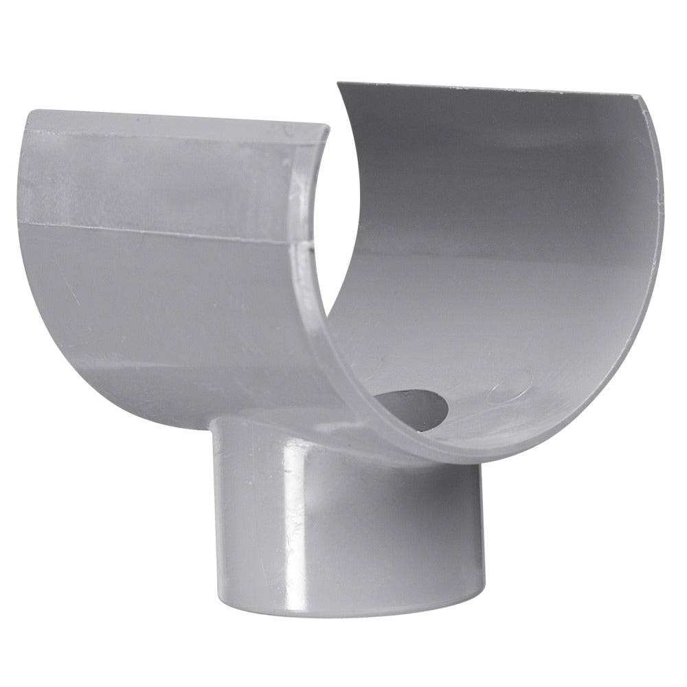 Klemzadel PVC wanddikte 3,2 mm Ø 80/75x40 mm 90° KOMO-keur-322089
