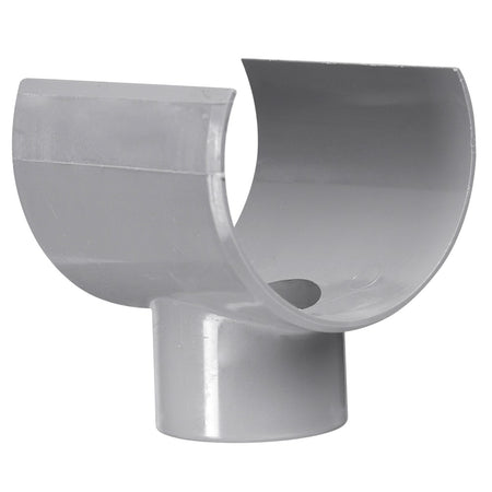 Klemzadel PVC wanddikte 3,2 mm Ø 80/75x40 mm 90° KOMO-keur-322089