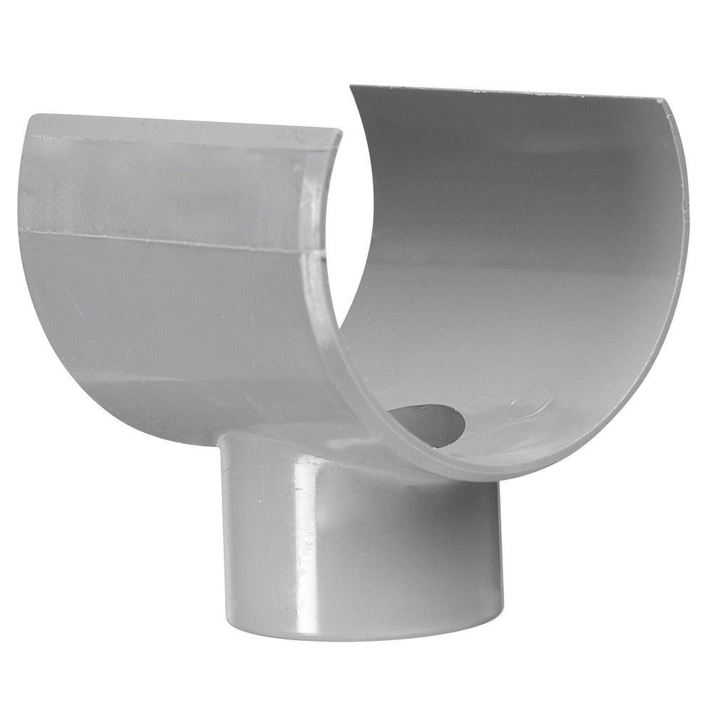 Klemzadel PVC wanddikte 3,2 mm Ø 80/75x50 mm 90° KOMO-keur-322097