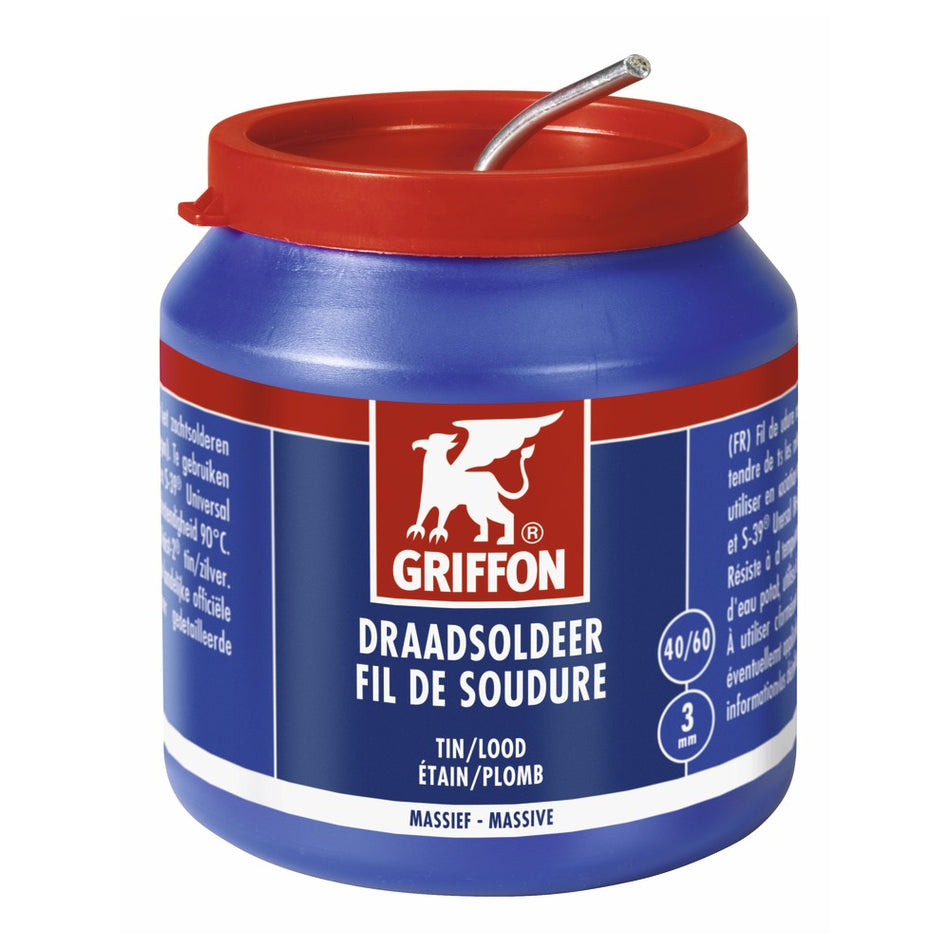 Griffon Soldeerdraad 40/60 Massief Ø3mm 500gr-342000