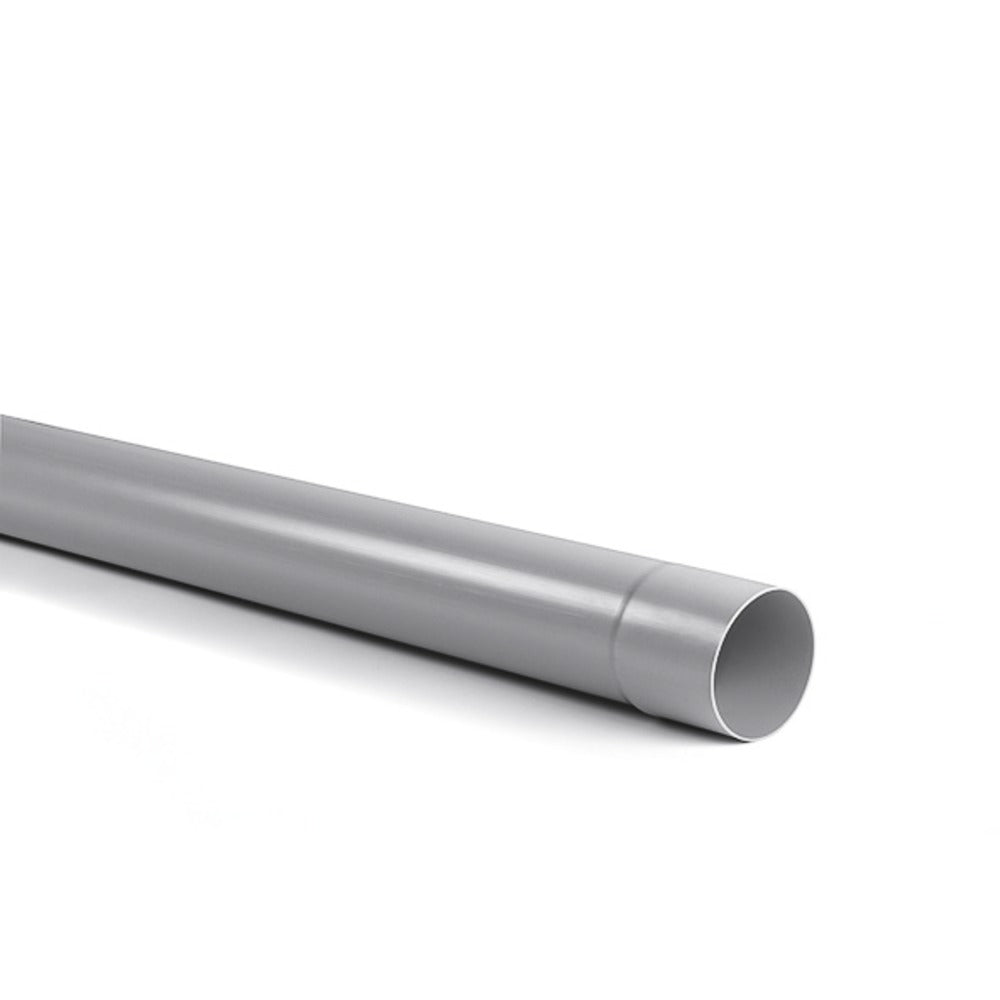 Hemelwaterondereind PVC slagvast Ø 80 mm 180 centimeter-343502