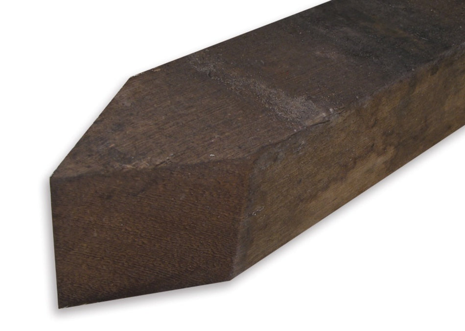 Elephant Azobe Paal Gepunt 58x58x2750mm FSC Mix 70%-346770