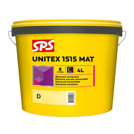 SPS Muurverf Unitex 1515 Mat Mengbasis D 4L-375210