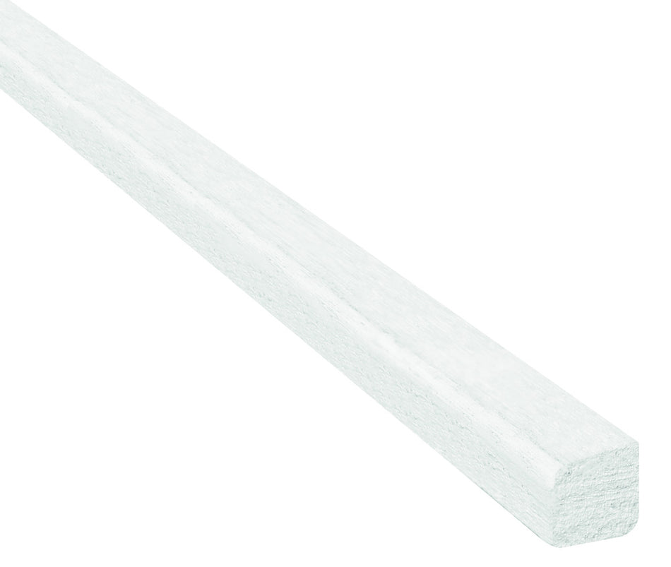 Elephant Glaslat A12 Hardhout Wit Gegrond 17x15x3350mm FSC Mix 70%-377580