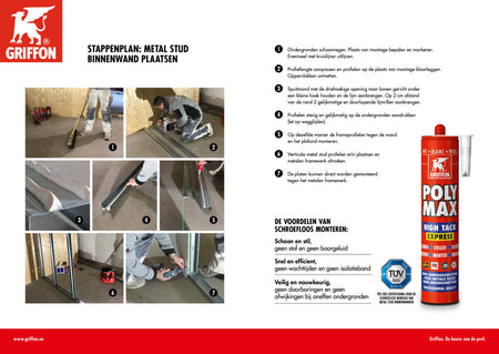 Knauf U-profiel 75/40 verzinkt staal 400 cm-394611