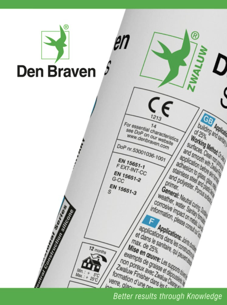 Zwaluw Siliconenkit Silicone-NO Jasmijn 310ml-394816