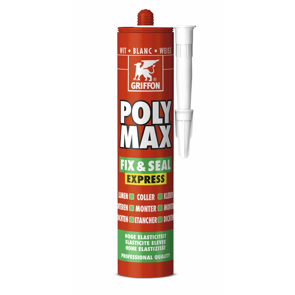 Griffon Poly Max Fix & Seal Express Wit 425gr-408570