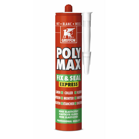 Griffon Poly Max Fix & Seal Express Wit 425gr-408570