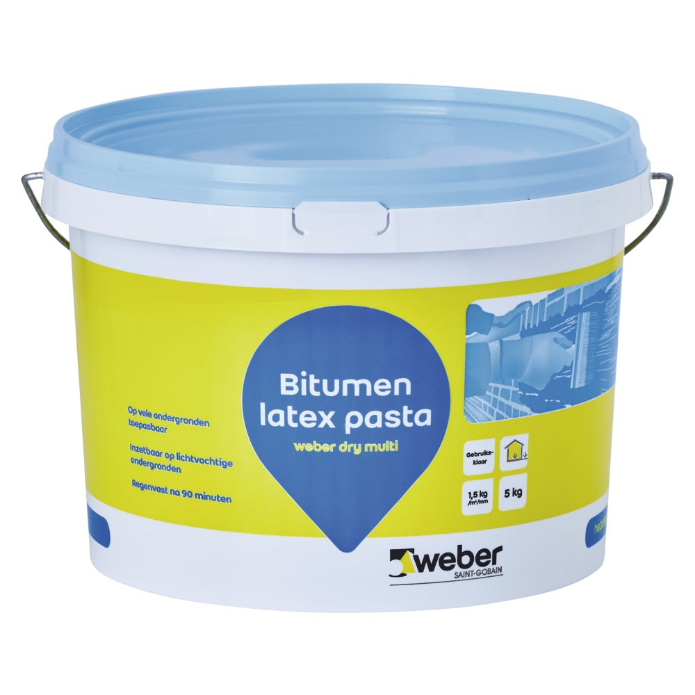 Weber Bitumen Latex Pasta Dry Multi 5kg-421839