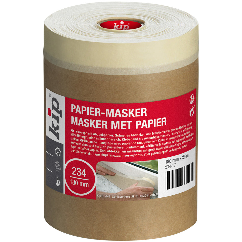 Kip 234 Masker Met Papier Beige 180mm x 25m-429549