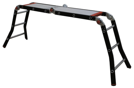 Altrex Varitrex-Prof Vouwladder Prof Aluminium 4x3 Treden Inclusief Platform-445978