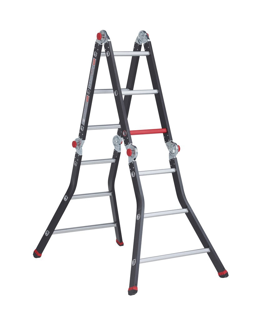 Altrex Varitrex-Prof Vouwladder Prof Aluminium 4x3 Treden Inclusief Platform-445978