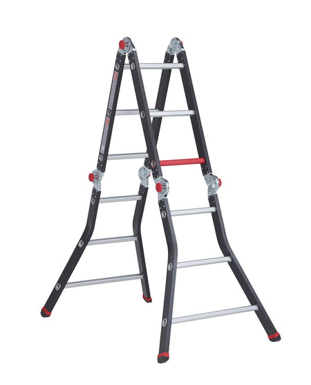 Altrex Varitrex-Prof Vouwladder Prof Aluminium 4x3 Treden Inclusief Platform-445978