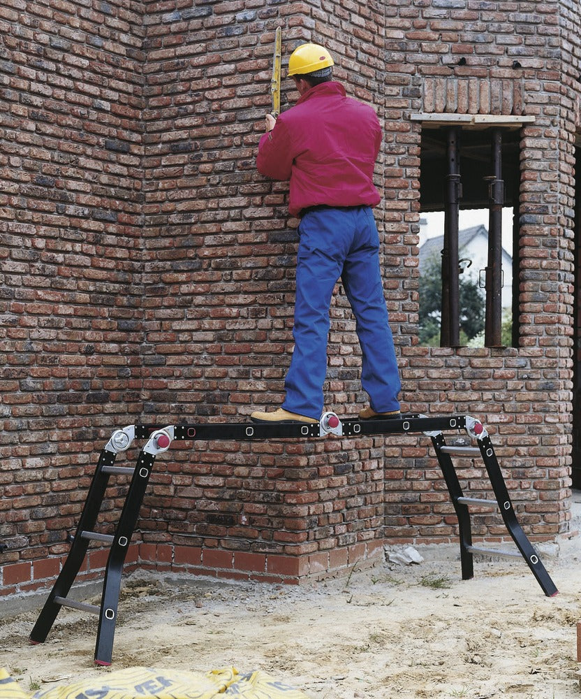 Altrex Varitrex-Prof Vouwladder Prof Aluminium 4x3 Treden Inclusief Platform-445978