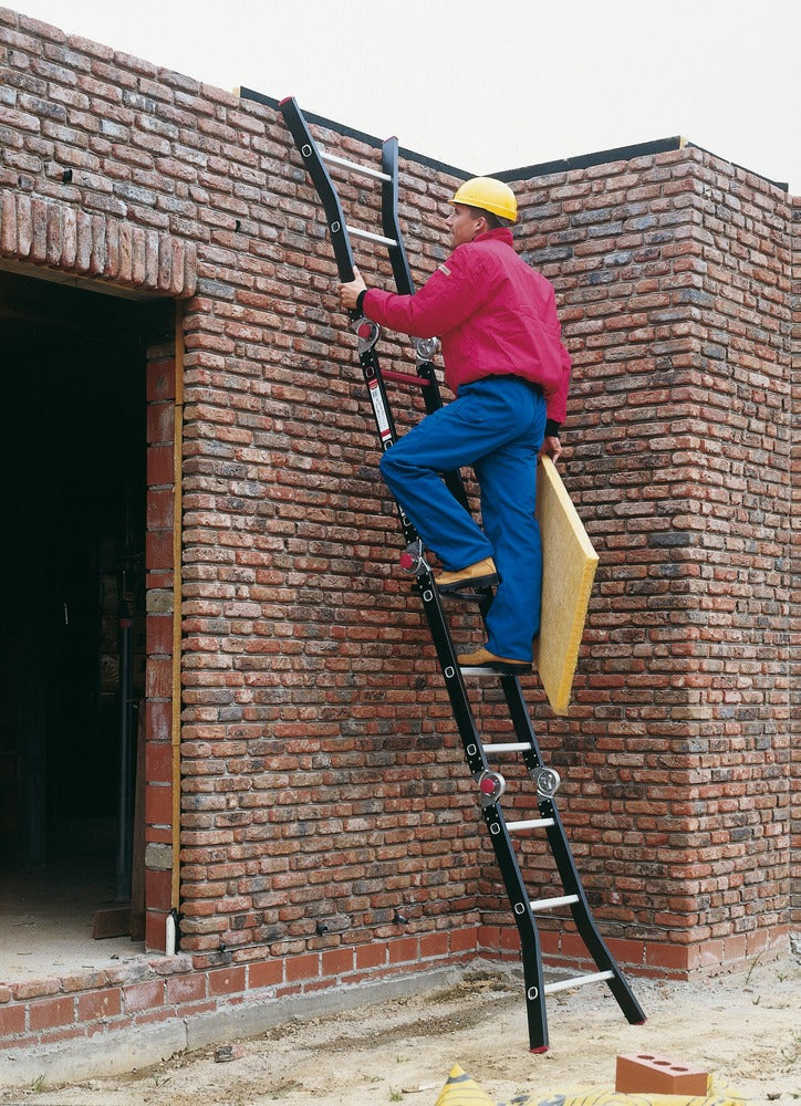 Altrex Varitrex-Prof Vouwladder Prof Aluminium 4x3 Treden Inclusief Platform-445978