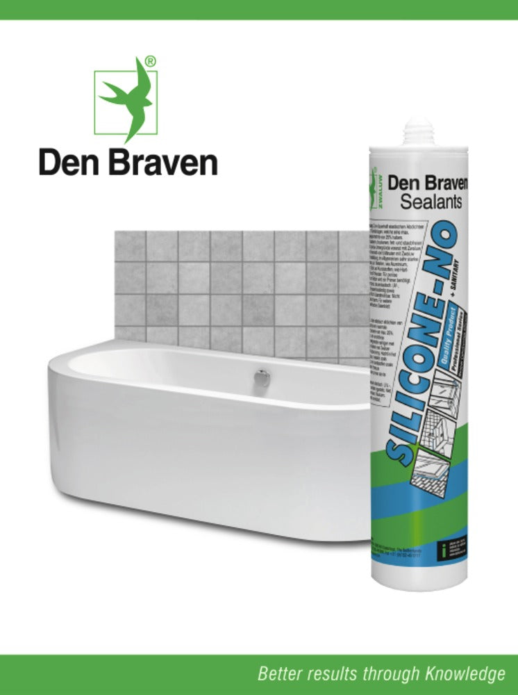 Zwaluw Siliconenkit Silicone-NO Grijs 310ml-450931
