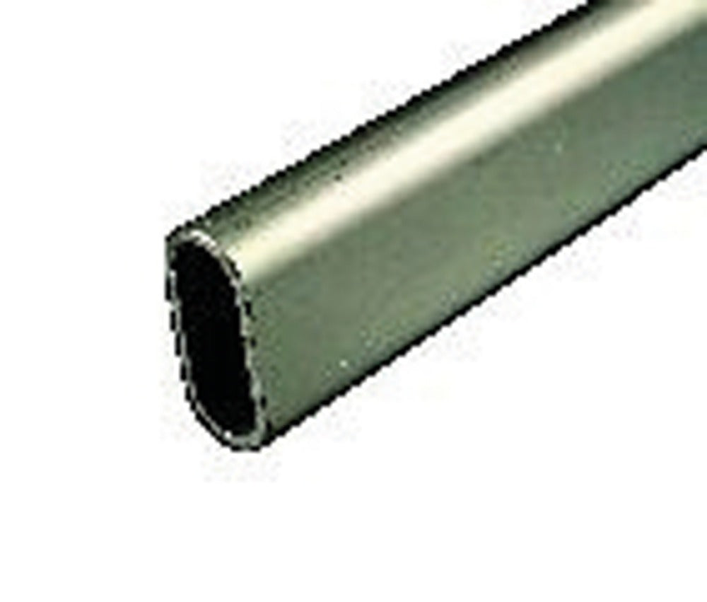 Kastroede ovaal 120 cm 30x15 mm wit gelakt-454321