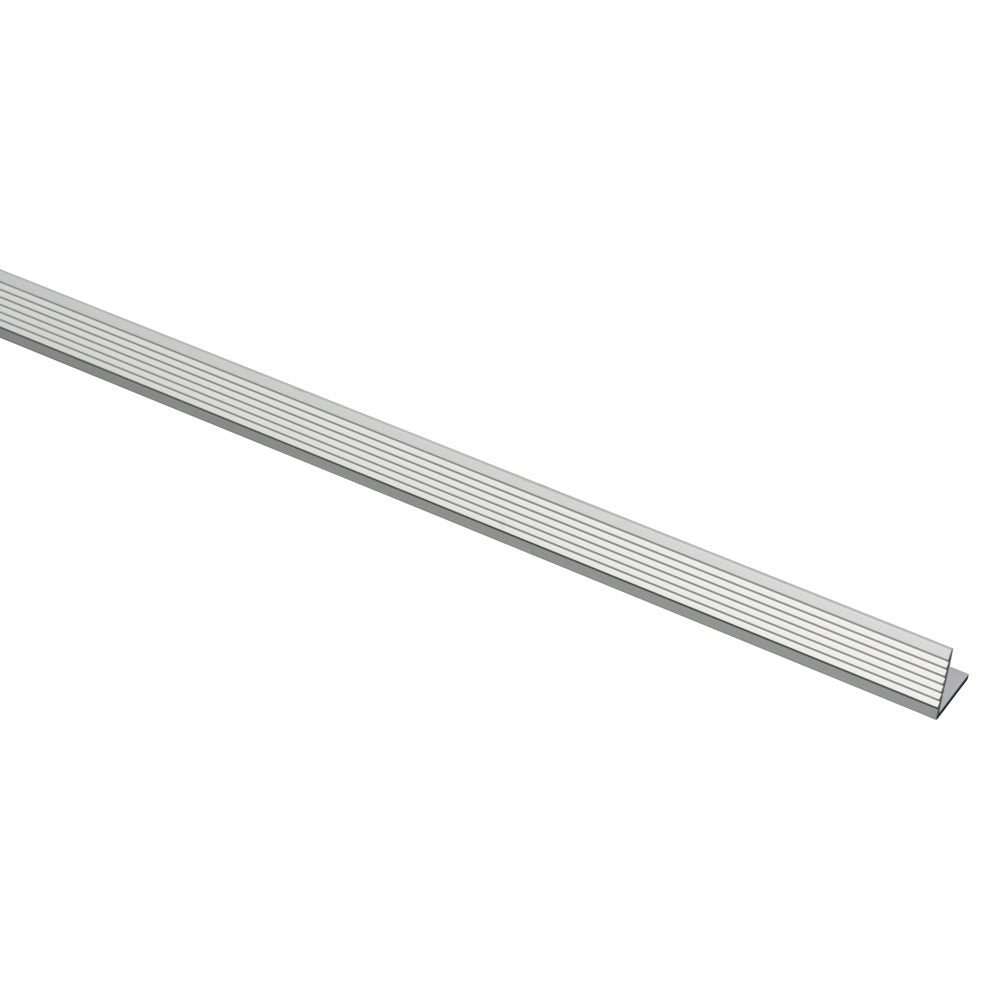 Essentials Trapkant Aluminium Geanodiseerd 19x19x2mm 100 cm-454712