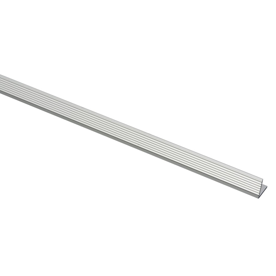 Essentials Trapkant Aluminium Geanodiseerd 19x19x2mm 100 cm-454712