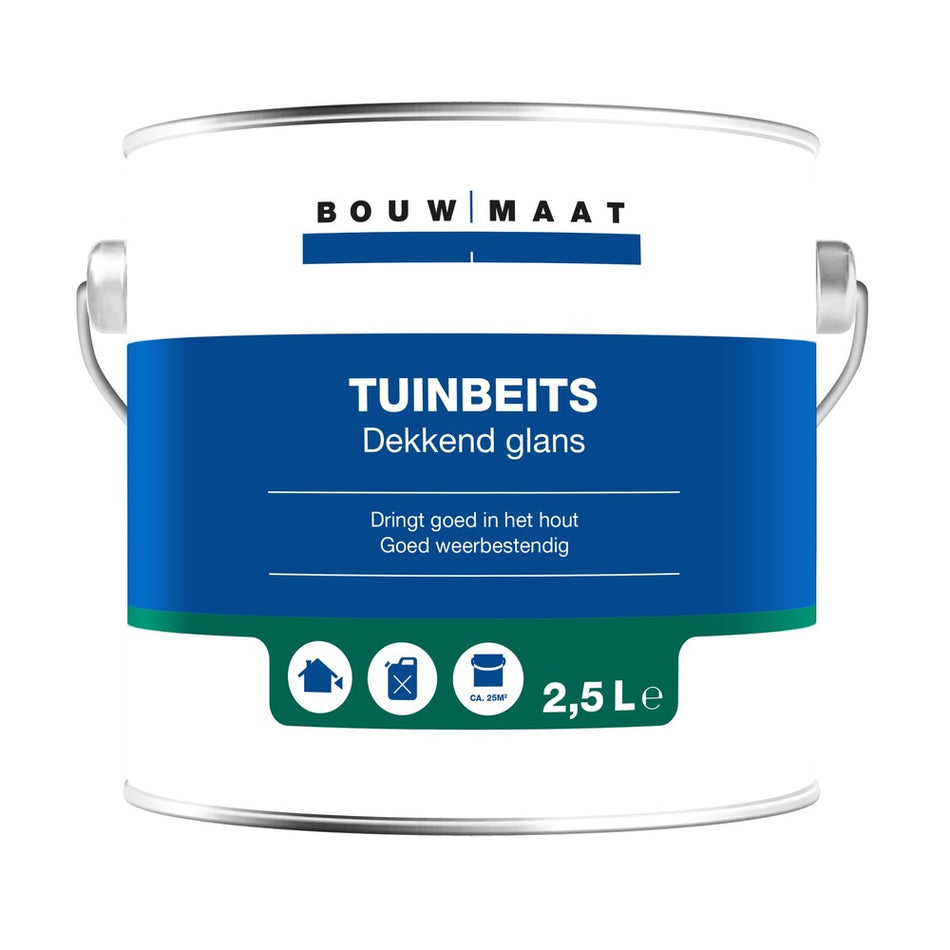 Bouwmaat Tuinbeits Dekkend Donkergroen 2,5L-462030