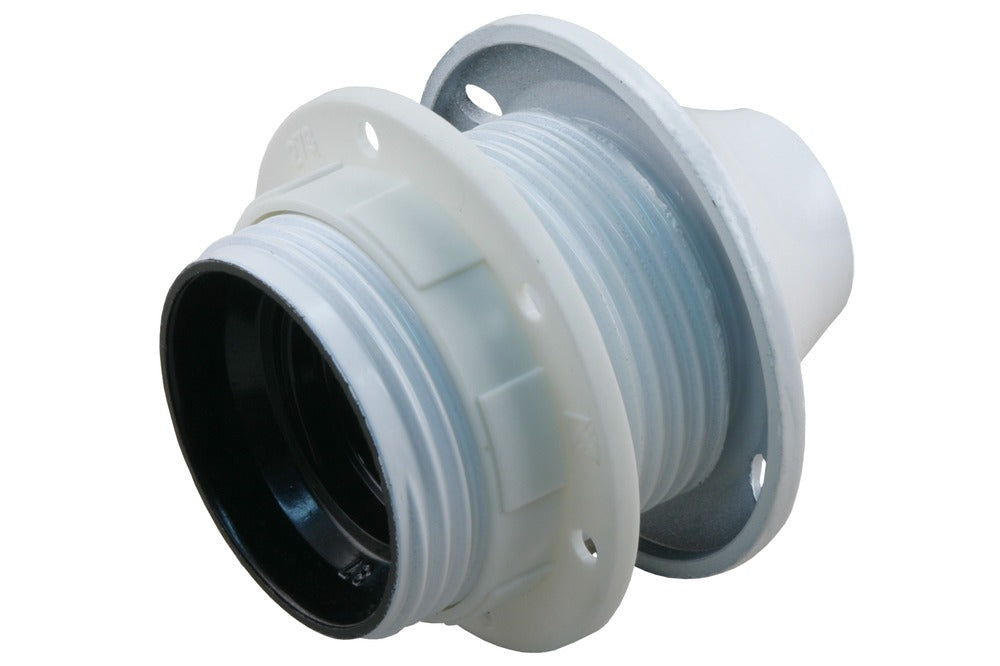 Fitting E27 Kraag Ring Wit 60W-471799
